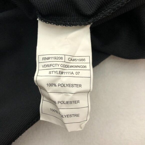 DETROIT RED WINGS 2008 STANLEY CUP CHAMPIONS POLO Shirt MEN'S M BLACK RBK.   RB1 - Picture 6 of 6